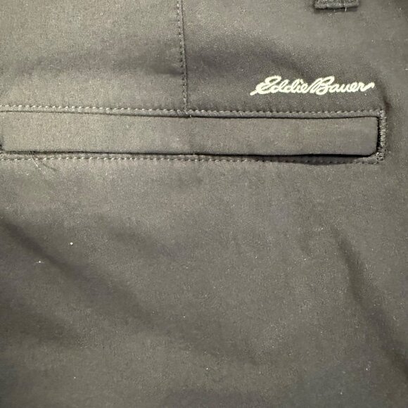 Eddie Bauer Men’s Black Lightweight Nylon Travel Hiking Pants Outdoor Sz 30x30 - Picture 9 of 10